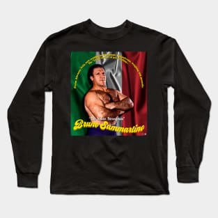 Bruno Sammartino Tribute (1935-2018) Long Sleeve T-Shirt